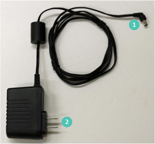 The PIN Pad power adaptor cable