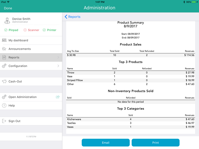product-summary-report