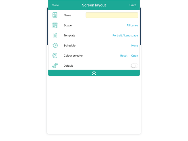 Defining the Screen Layout and Colour Scheme
